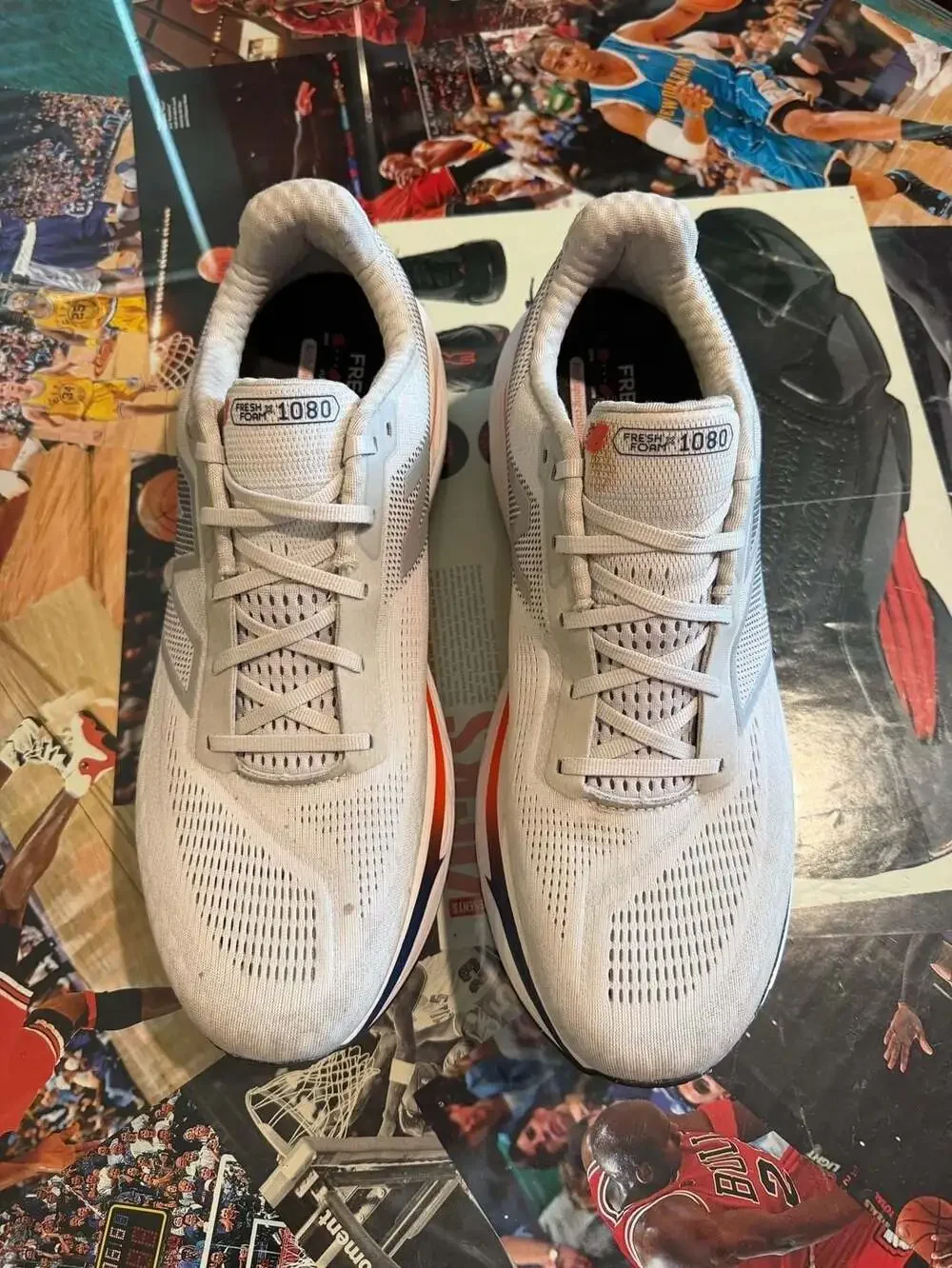 New Balance Fresh Foam X 1080v14 Running Shoes Grey Matter Silver Metallic 15